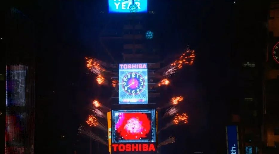 為經營重組停止宣傳 紐約時代廣場撤下東芝廣告