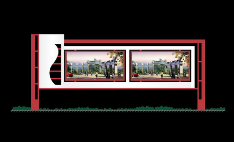 異形宣傳欄設計制作安裝蕪湖廣告公司